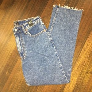 Abercrombie & Fitch Ultra High Rise Straight Jeans